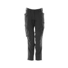 BROEK MET KNIEZAKKEN ZWART