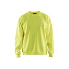 SWEATSHIRT HIGH VIS GEEL
