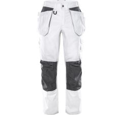 KATOENEN WERKBROEK DAMES 259 BM WIT