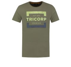T-SHIRT PREMIUM HEREN OUTLET ARMY
