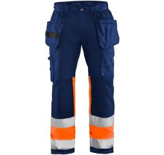 HIGH VIS WERKBROEK MET STRETCH MARI