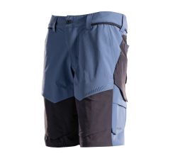 SHORTS STEENBLAUW/DONKERMARINE