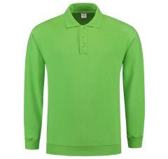 POLOSWEATER BOORD LIME