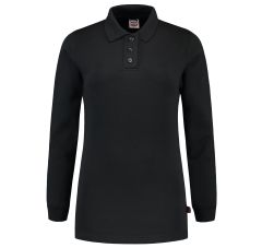 POLOSWEATER DAMES BLACK