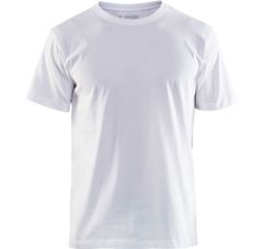 T-SHIRT 10-PACK WIT