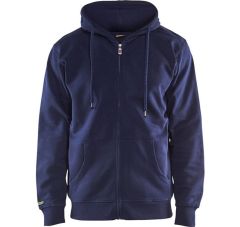 HOODED SWEATSHIRT MARINEBLAUW