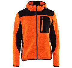 GEBREID VEST MET SOFTSHELL HIGH VIS