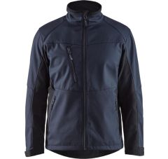 SOFTSHELL JACK DONKER MARINEBLAUW Z