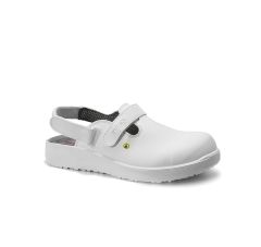 MICHEL WHITE ESD SB ELTEN CLOGS