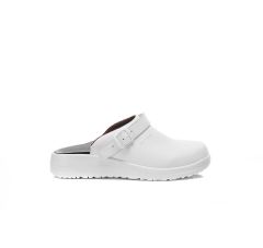 LINA WHITE ESD OB ELTEN CLOGS