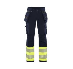 DAMES HIGH VIS 4-WEG STRETCH WERKBR