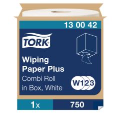 TORK WIPING PLUS POETSPAPIER WIT W1