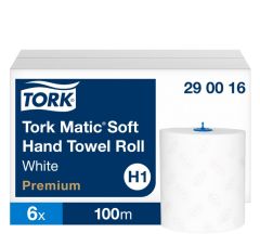 TORK MATIC® ZACHTE HANDDOEKROL WIT