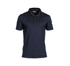 DASSY ORBITAL POLOSHIRT BLAUW/GRIJS