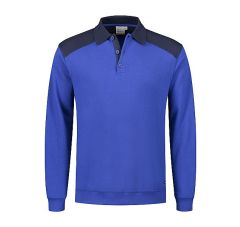 POLOSWEATER TESLA ROYAL BLUE / REAL