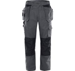 WERKBROEK 288 PS25 GRIJS/ZWART