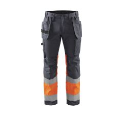 HIGH VIS WERKBROEK MET STRETCH MEDI
