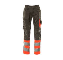 BROEK MET KNIEZAKKEN DONKERANTRACIE
