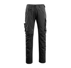 BROEK MET KNIEZAKKEN ZWART