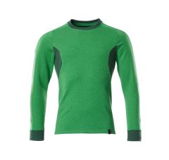 SWEATSHIRT HELDER GROEN/GROEN