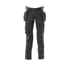 BROEK MET KNIE- EN SPIJKERZAKKEN ZW