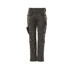 BROEK DONKERANTRACIET/ZWART