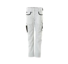 BROEK WIT/DONKERANTRACIET