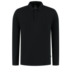 Tricorp Poloshirt Lange Mouw Redefined Black Uni color