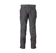 BROEK MET KNIEZAKKEN STEENGRIJS