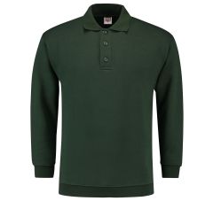 POLOSWEATER BOORD BOTTLEGREEN