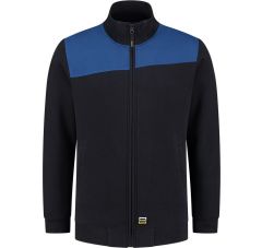 SWEATVEST BICOLOR NADEN NAVY-ROYALB