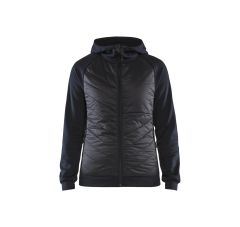DAMES HYBRIDE SWEATER DONKER MARINE