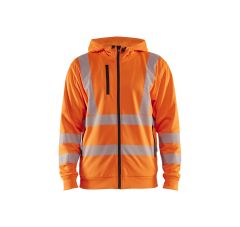 HIGH VIS HOODIE MET RITS HIGH VIS O