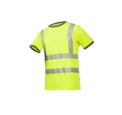 T-SHIRT SIO-COOL ROTELLA GEEL