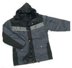 TOPTEX PARKA GREY/BLACK KIEL