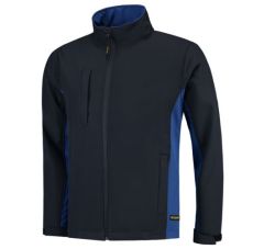 SOFTSHELL BICOLOR NAVY-ROYALBLUE