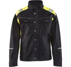 JACK. ONGEVOERD VISIBLE ZWART HIGH