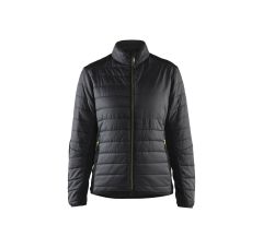 DAMES WARM GEVOERD VEST ZWART HIGH