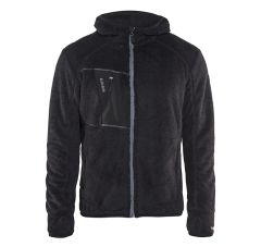 PILÉ VEST ZWART ZILVER