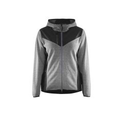 GEBREID DAMESJACK MET SOFTSHELL GRI