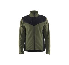 GEBREID VEST MET SOFTSHELL HERFSTGR