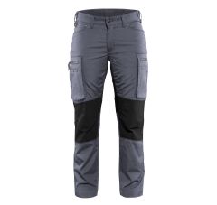 DAMES SERVICE WERKBROEK STRETCH GRI