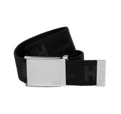 HH LOGO WEBBING BELT BLACK