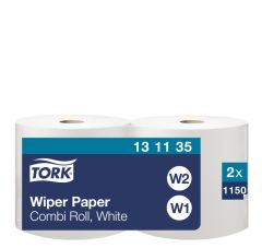 TORK COMBI ROL POETSPAPIER WIT W1/2