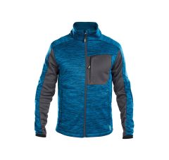 DASSY CONVEX NEXT MIDLAYERVEST AZUURBLAUW/ANTRACIETGRIJS