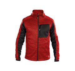 DASSY CONVEX NEXT MIDLAYERVEST ROOD/ZWART