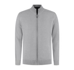 SANTINO ZIP CARDIGAN PLANO SPORT GREY